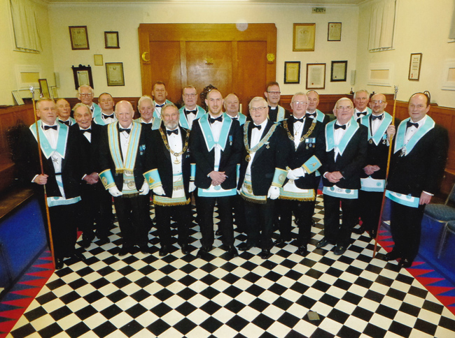officers and brethren of 473 along with the GM, AGM and PAGM